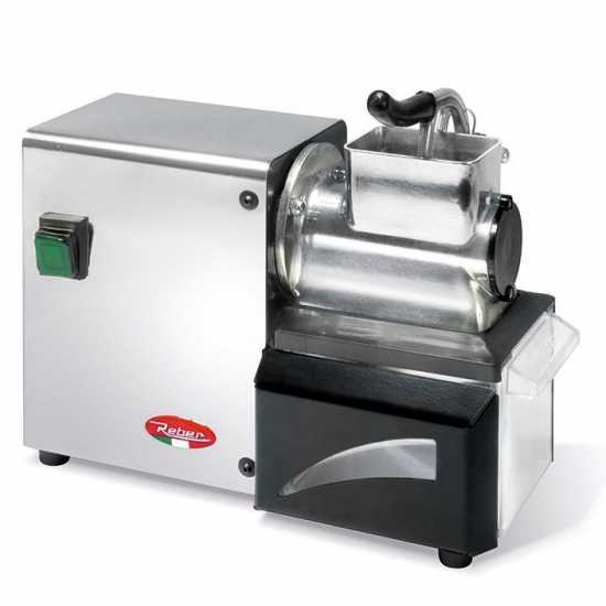 Reber 10053N - R&acirc;pe &eacute;lectrique - N.3 - En aluminium et acier - Moteur de 200W - INOX