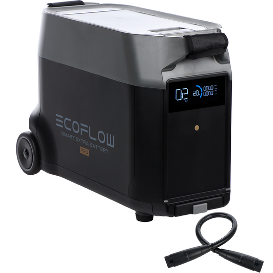 EcoFlow Delta PRO - 3600 Wh - Batterie suppl&eacute;mentaire intelligente