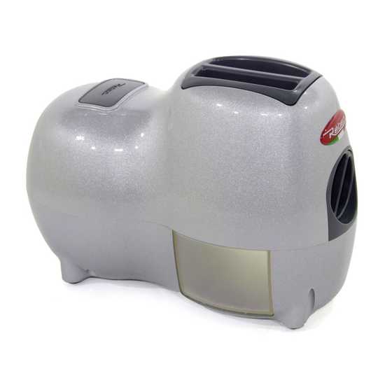 Reber Fido 9250 NS - R&acirc;pe &eacute;lectrique de table - Avec moteur de 140W - Silver