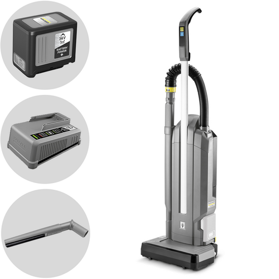 Karcher CV 30/2 Bp Adv - Nettoyeur de tapis - Aspirateur sans fil - 36V 6 Ah