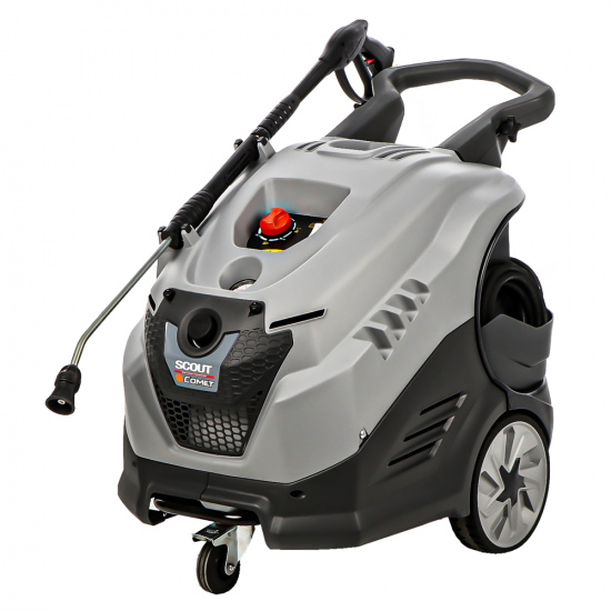 Comet New Scout 150 Classic - Nettoyeur haute pression eau chaude professionnel - 150 bar max - 540 l/h