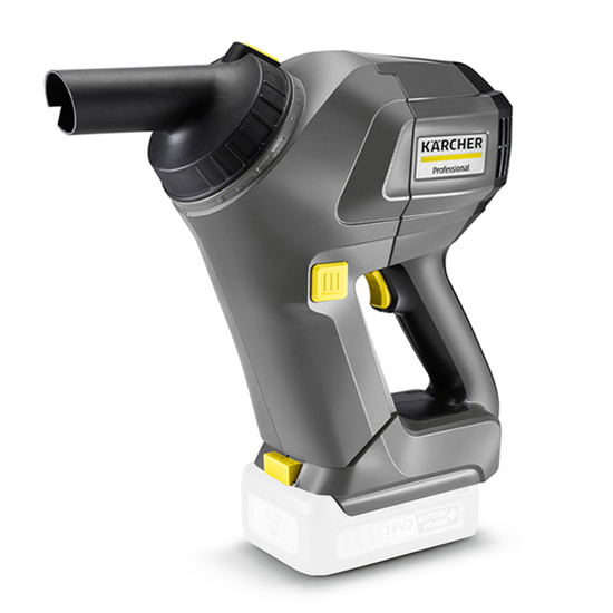 Karcher Pro HV 1/1 Bp FS - Aspirateur &agrave; poussi&egrave;res sur batterie - SANS BATTERIE ET SANS CHARGEUR