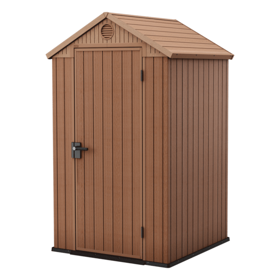 Keter Darwin marron - Abri de jardin - 123.8x117x205.1 cm
