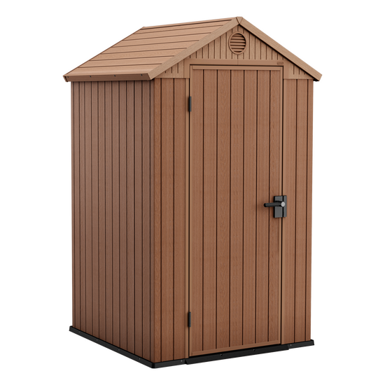 Keter Darwin marron - Abri de jardin - 123.8x117x205 cm