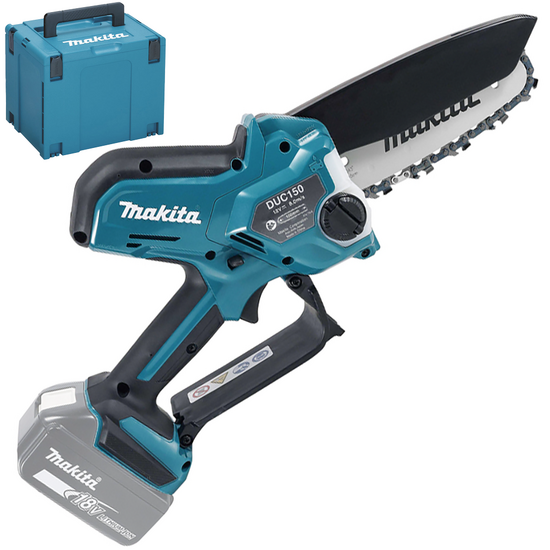 Makita DUC150ZJ LXT - Élagueuse sur batterie - 18V - SANS BATTERIE NI CHARGEUR