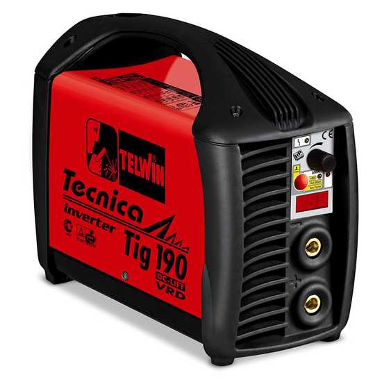 Telwin Tecnica Tig 190 DC - Poste &agrave; souder Inverter (MMA, TIG, LIFT), &agrave; courant continu (DC)