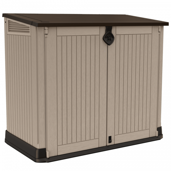 Keter Store it Out Midi beige - Armoire de jardin &agrave; outils - 132x71.5x113.5 cm