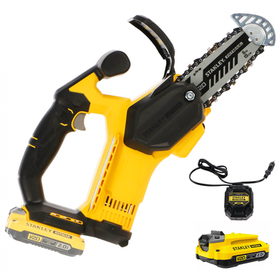 Stanley Fatmax SFMCPS415 - Tron&ccedil;onneuse de taille &agrave; batterie - 20 V 2 Ah