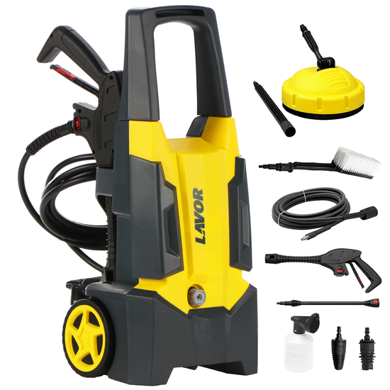 Lavor Dive Plus 135 - Nettoyeur haute pression eau froide + Autolaveuse et hydrobrosse - Max 135 bars - 390 l/h