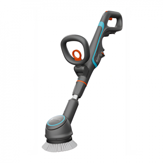 Gardena AquaBrush Compact 02/18V - Nettoyeur de terrasse &agrave; batterie - SANS BATTERIE NI CHARGEUR