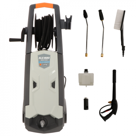 Comet KLS 1680 Gold Plus - Nettoyeur haute pression semi-professionnel à eau froide - 160 bars - 498 lt/h