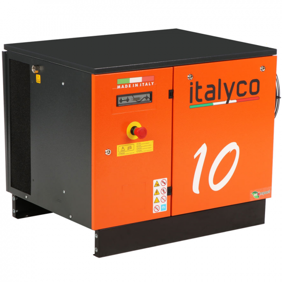Italyco KV 10 - Compresseur rotatif &agrave; vis - Pression max 10 bar