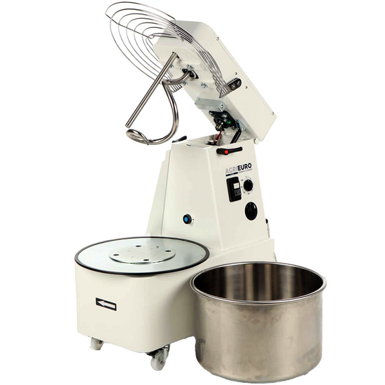 Mixer 4000 H2O Deluxe - P&eacute;trin &agrave; spirale &agrave; haut niveau d'hydratation - Capacit&eacute; 32Kg - Triphas&eacute;