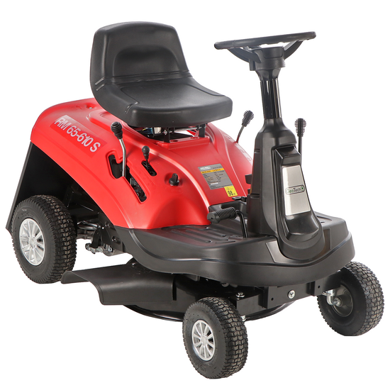 Geotech RM 65-610 S - Tondeuse autoport&eacute;e - Moteur de 196 cm3 - D&eacute;marrage &eacute;lectrique