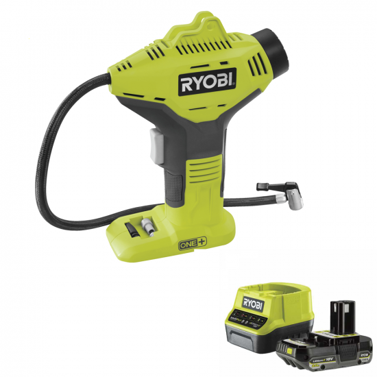 Ryobi R18PI-0 - Compresseur &agrave; batterie portatif - 18V - 2Ah