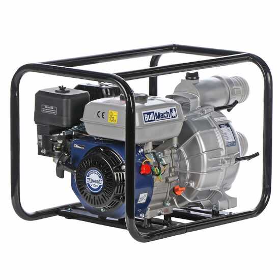 BullMach NERINA 80 - Pompe thermique - Pour eaux charg&eacute;es - avec raccords de 80 mm