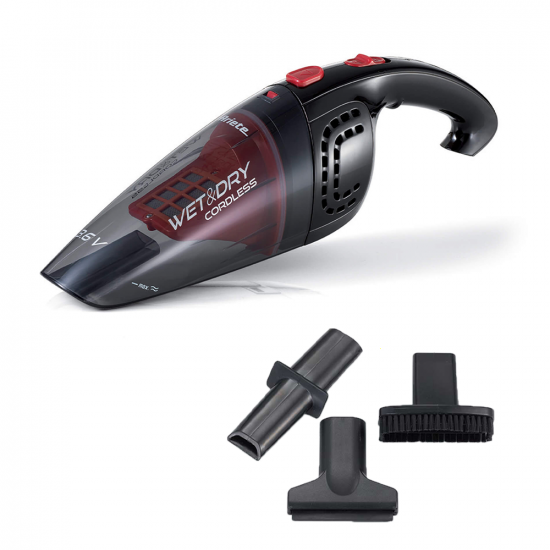 Ariete 2474 - Ramasse-miettes sans fil Wet &amp; Dry - Batterie de 3.6V - 1.2 Ah