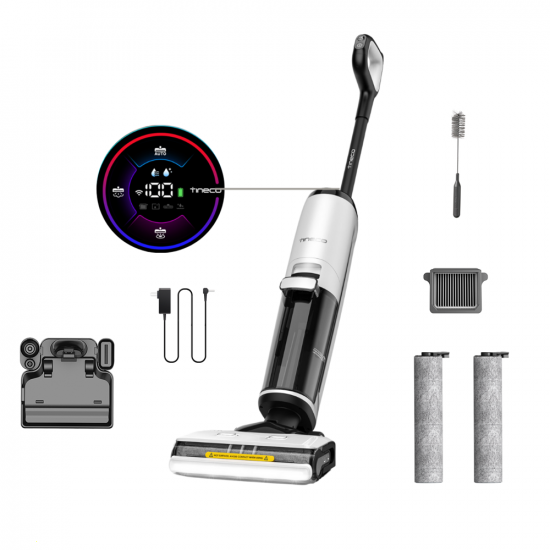 Tineco Floor One S7 Steam Plus - Nettoyeur de sols &agrave; vapeur smart - 3 en 1 nettoie, s&egrave;che et vaporise