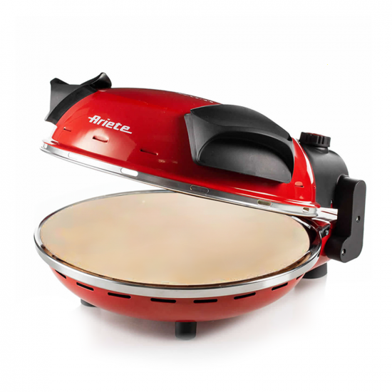 Ariete 0909 Rouge - Four &agrave; pizza &eacute;lectrique