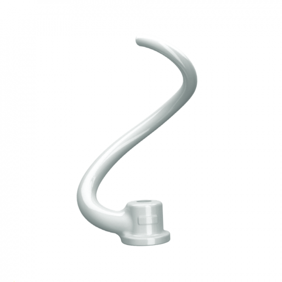 KitchenAid 5KSMBLWD - Crochet p&eacute;trisseur rev&ecirc;tement blanc