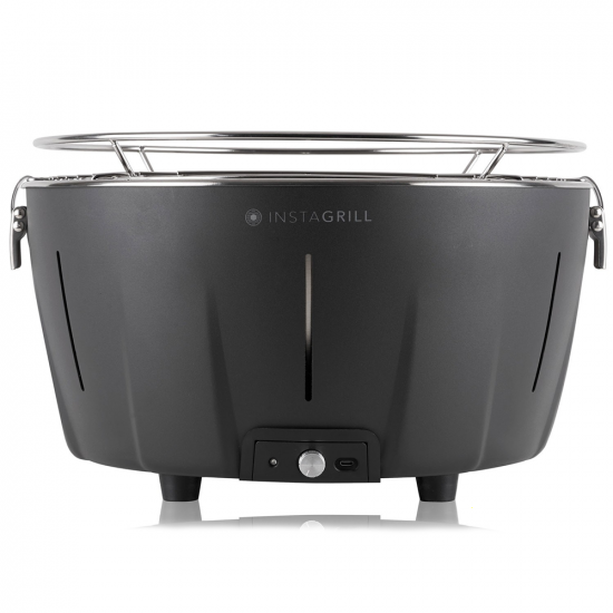 Classe InstaGrill - Barbecue de table &agrave; charbon - Corps anthracite