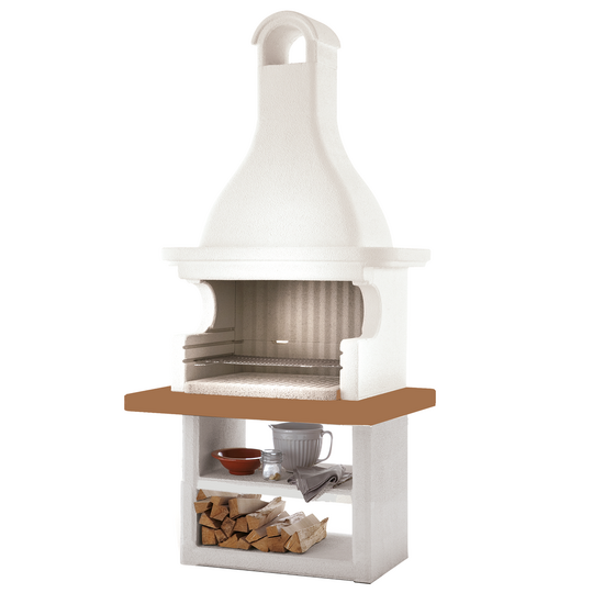 Palazzetti Portorose - Barbecue en maçonnerie à bois et charbon