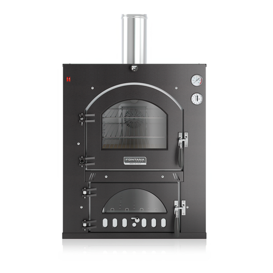 Fontana INC80X54QV - Four à bois encastrable