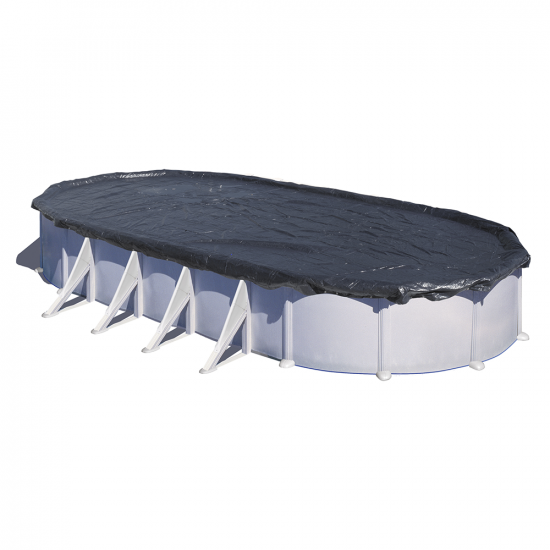 Couverture pour piscines ovales Gre 610 x 375 cm