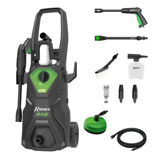 Ribimex RX2 - Nettoyeur haute pression &agrave; eau froide - 130 bar max - D&eacute;bit 480 lt/h