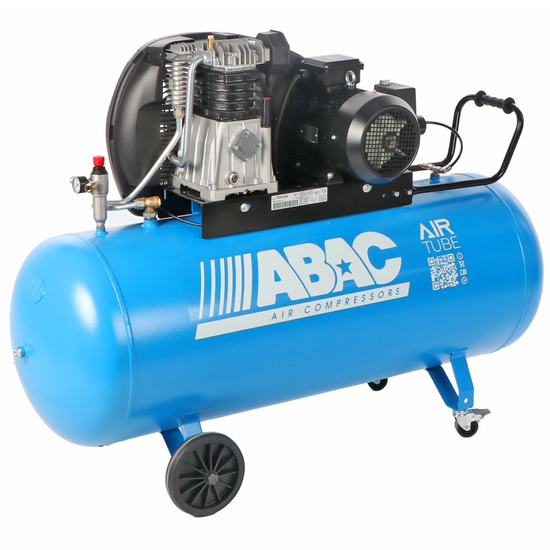 ABAC EXP A49B 270 CT 5,5 - Compresseur d'air &eacute;lectrique triphas&eacute; &agrave; courroie - Moteur 5.5 CV &ndash; 270 L