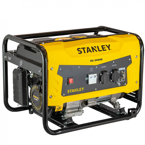 Stanley SIG 2400B - Groupe &eacute;lectrog&egrave;ne &agrave; essence - AVR 2,3 kW monophas&eacute;