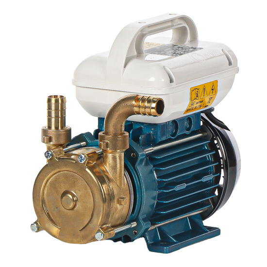 Tellarini EEM 20L - Pompe de transfert en laiton - Monophas&eacute; - 230V