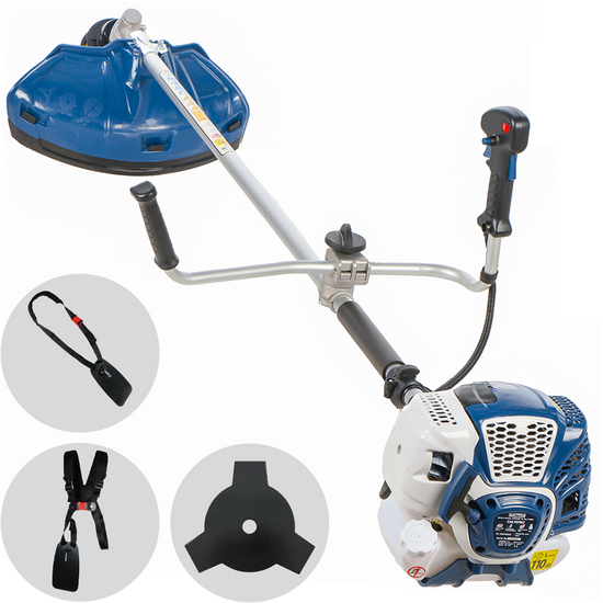 BullMach Centauro 52 - D&eacute;broussailleuse thermique - Poign&eacute;e double