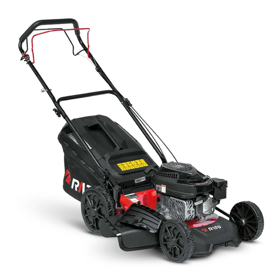 Rato Multipower RMS51Q-V170 - Tondeuse &agrave; gazon thermique tract&eacute;e - Moteur Rato de 170 cm3