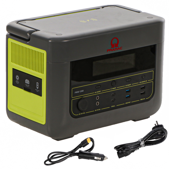 Pramac PWB 1200 - Batterie PowerStation Portable - 1200W - 1075 Wh/25.6V