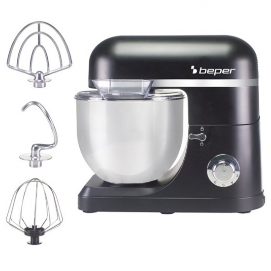 Beper P102SBA550 - Batteur mélangeur planétaire - 7 litres