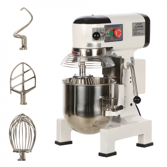 Prismafood iLine MZPL010 - Batteur mélangeur planétaire - Cuve en inox 10 litres