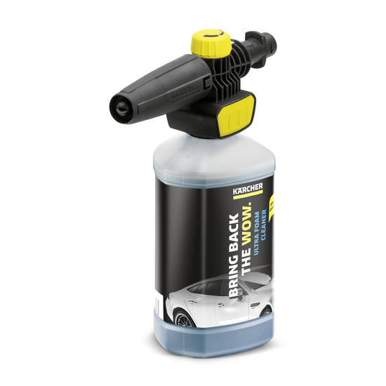Canon à mousse Connect'n clean - ultra foam édition - pour nettoyeurs haute pression Kärcher
