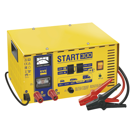 GYS Start 300 - Chargeur de batterie et d&eacute;marreur - 12/24 V