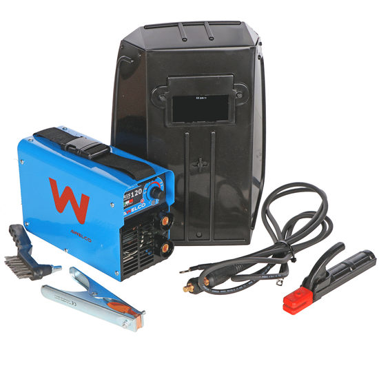 AWELCO IRIS 120 - Poste à souder Inverter (MMA), à courant continu (DC)