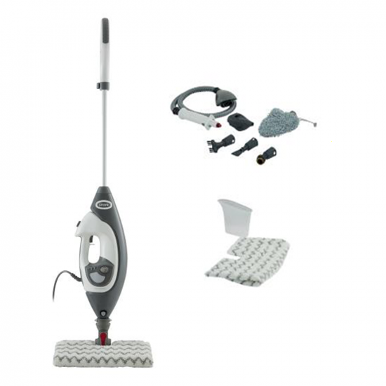 Shark Klik 'n' Flip avec Steam Blaster S6005EU - Balai &agrave; vapeur &eacute;lectrique 2 en 1