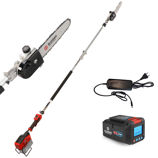 Blue Bird PCS 22-10 - Perche &eacute;lagueuse t&eacute;lescopique - 50.4V 5Ah
