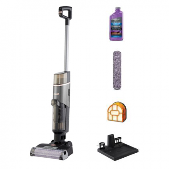 Shark HydroVac WD210EU - Nettoyeur de sols à batterie sans-fils 2 en 1 : lave et sèche