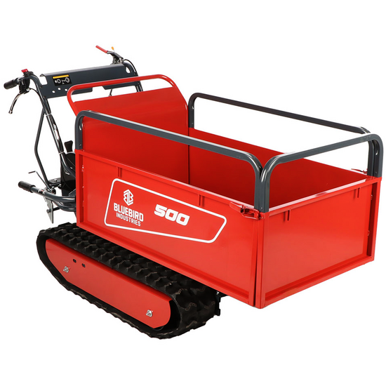 Blue Bird Carrier 500 - Brouette à chenilles extensible - Charge 500Kg