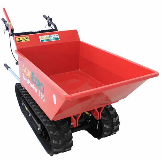 Brouette &agrave; moteur AgriEuro Euro Porter 550 - benne dumper charge 550 kg