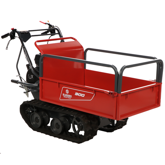Blue Bird Carrier 300 - Brouette extensible &agrave; moteur sur chenilles - Charge 300Kg