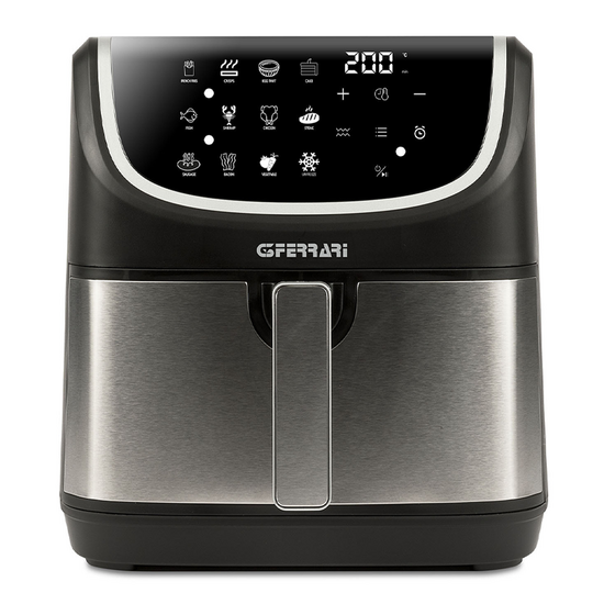 G3 Ferrari Friggisano Grill - Friteuse à air multifonction 8L