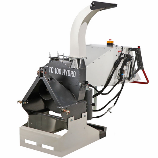 BlackStone BTC 100 HYDRO - Broyeur &agrave; tracteur - Avec rouleaux d'entra&icirc;nement &agrave; commande hydraulique