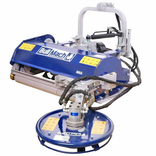 BullMach Maia 135 SH - Broyeur pour tracteur avec disque interfilaire - S&eacute;rie m&eacute;dium - D&eacute;port hydraulique