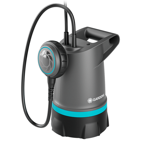 Gardena 20000 BASIC - Pompe immerg&eacute;e &eacute;lectrique pour eaux claires - Flotteur int&eacute;gr&eacute;